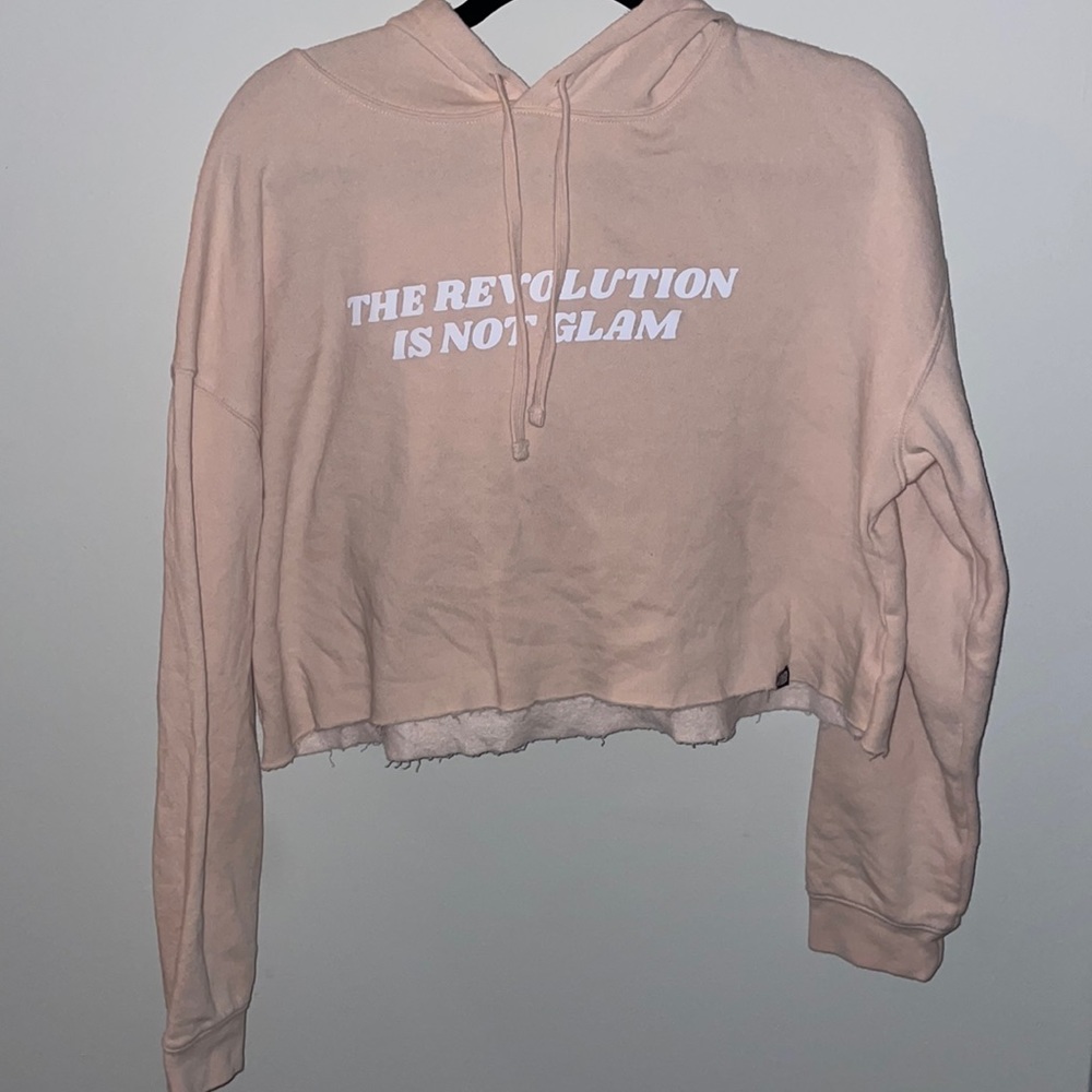 100% Cotton Cropped Hoodie